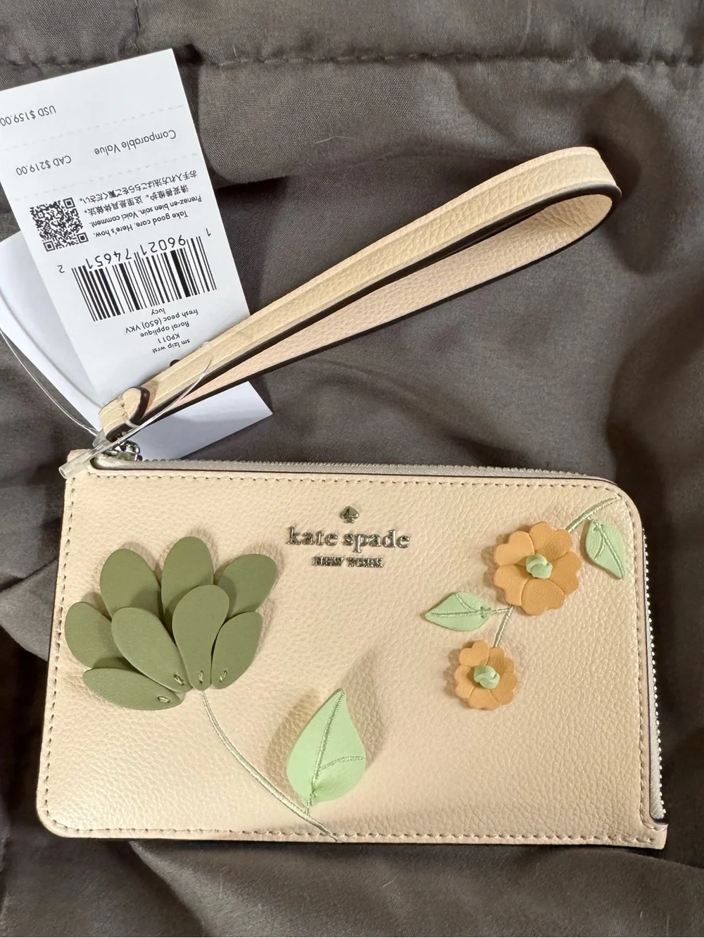 Kate Spade Wristlet Card Wallet NWT